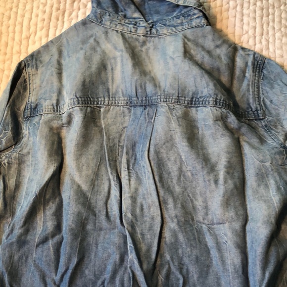 Splendid Lyocell Denim Button Down Shirt - Picture 5 of 8